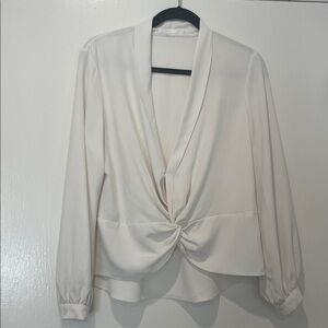 Amanda Uprichard Classic White Top